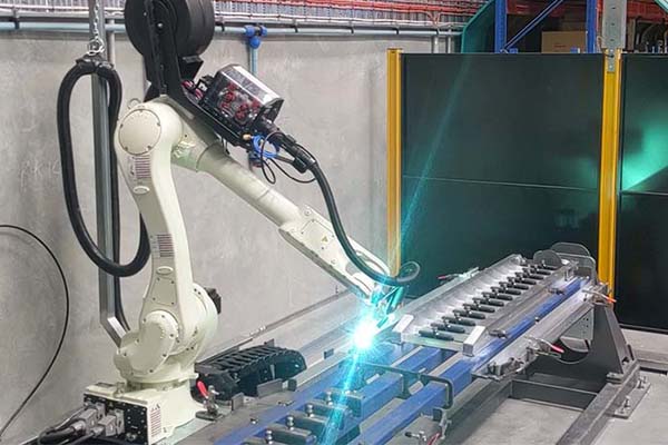 industrial robot welding application